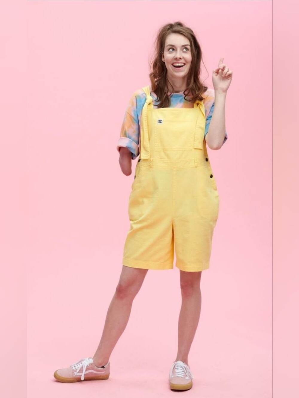 Lucy & Yak Timmy Limited Edition Organic Cotton Dungaree Shortalls, Size 12